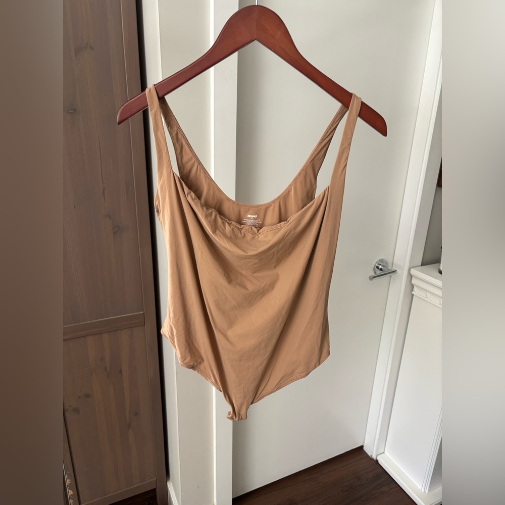 SKIMS Nude Sleeveless Bodysuit